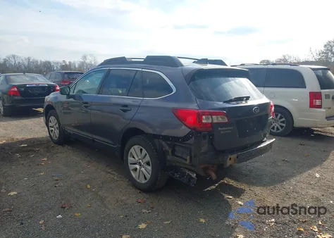 2017 Subaru Outback 2.5I Premium из США, поврежденный, VIN 4S4BSACC3H3270957